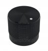 Knob knurled aluminium